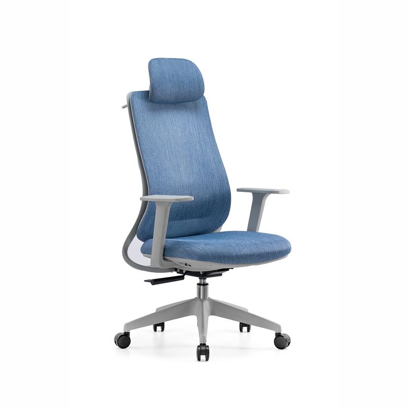 Sedia elevatrice di design moderno con schiena alta Sedia di ufficio girevole per personale e manager a Foshan