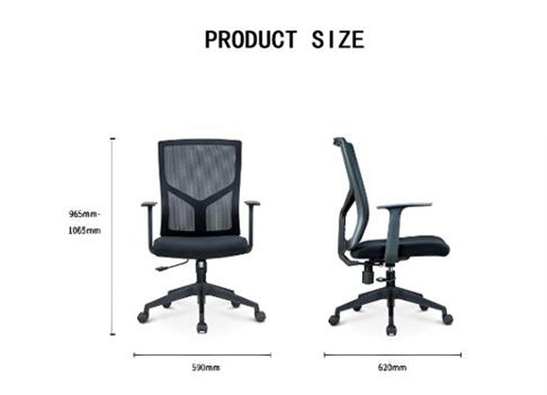 Sedie da ufficio a maglia convenienti Confortevoli ed eleganti per ufficio Hotel Casa o scuola
