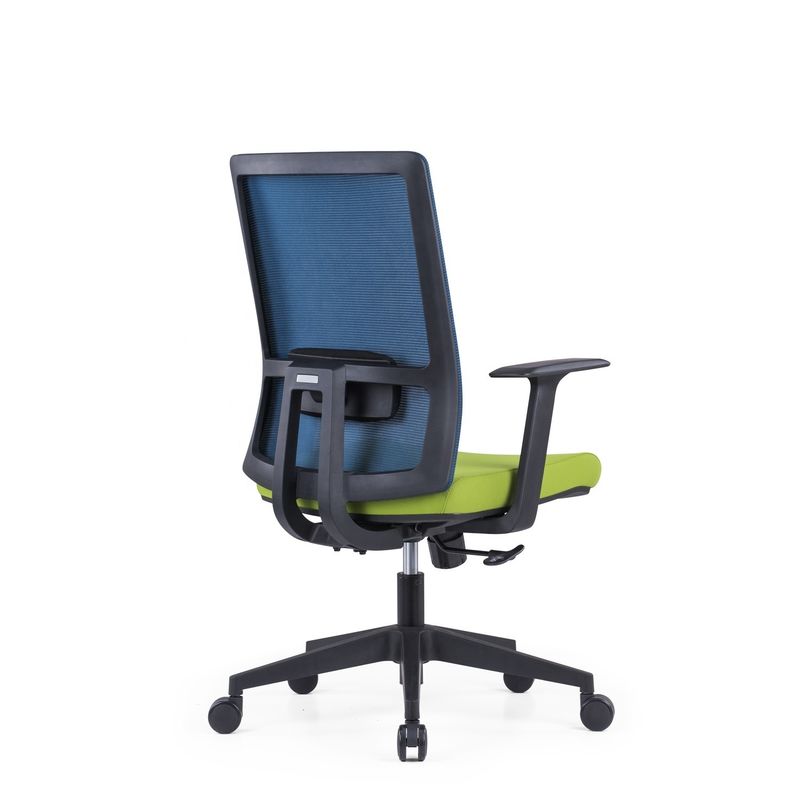 Staff Home Mesh Backrest Lift Sedia di ufficio girevole con poggiatesta e supporto ergonomico