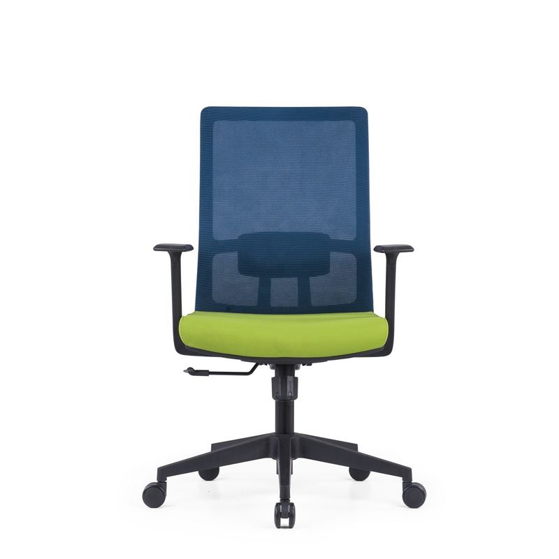 Staff Home Mesh Backrest Lift Sedia di ufficio girevole con poggiatesta e supporto ergonomico