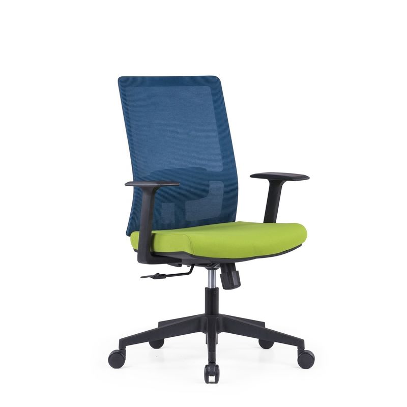 Staff Home Mesh Backrest Lift Sedia di ufficio girevole con poggiatesta e supporto ergonomico