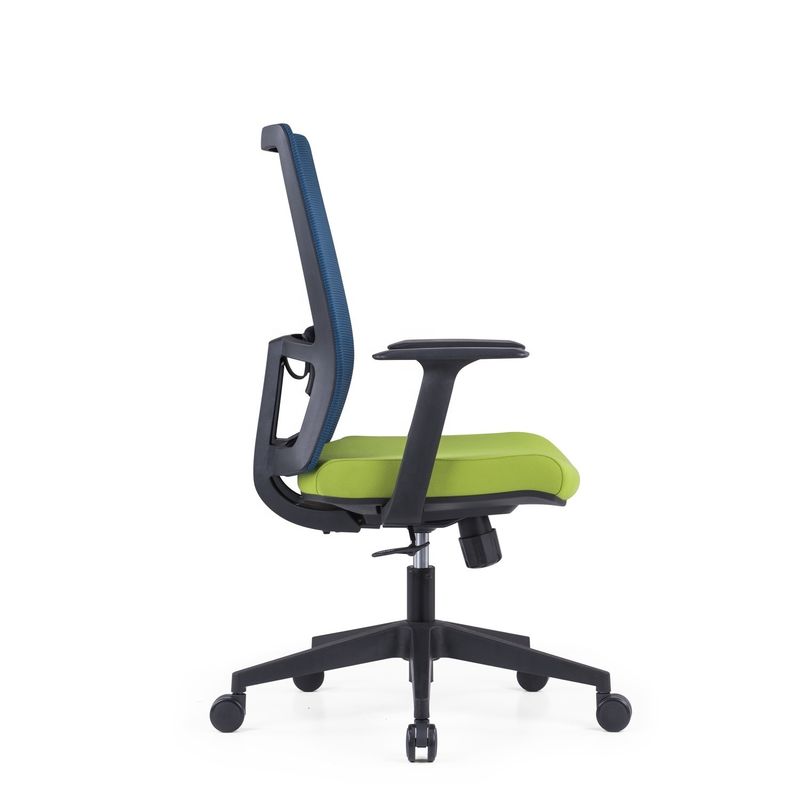 Staff Home Mesh Backrest Lift Sedia di ufficio girevole con poggiatesta e supporto ergonomico