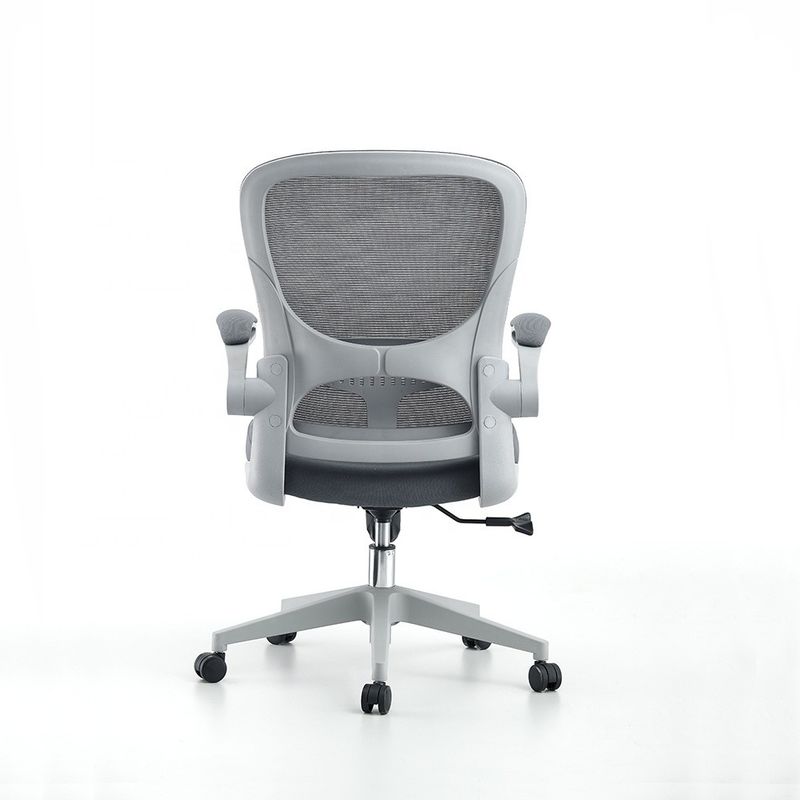Sedile da ufficio ergonomica in schiuma esecutiva a maglia grigia regolabile per la casa/l'hotel/la scuola