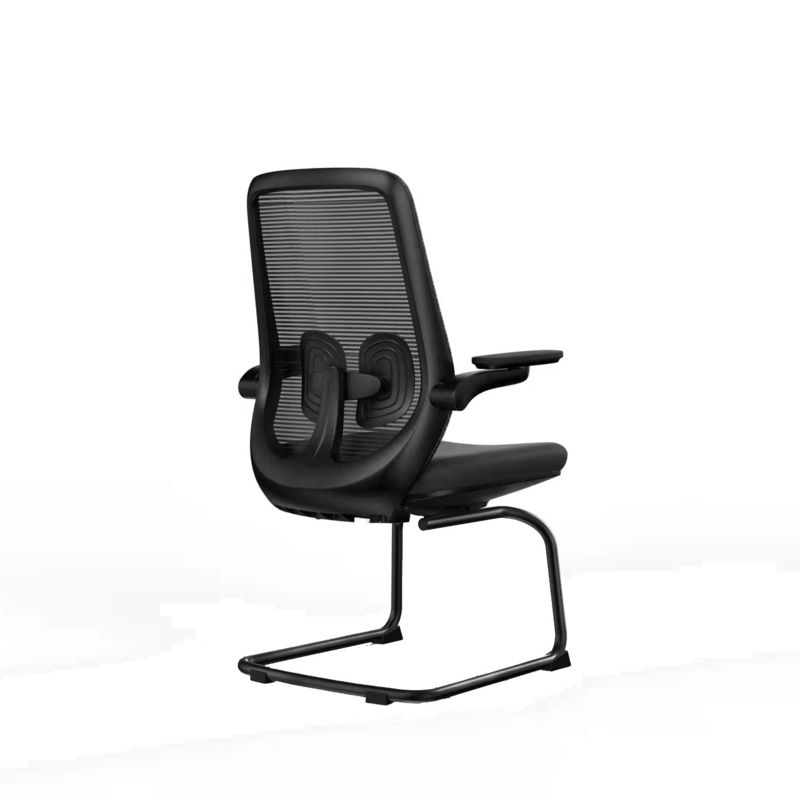 Sedia da conferenza da ufficio a maglia centrale in acciaio inossidabile per comfort e stile