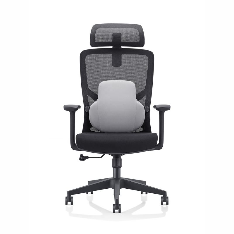 Meccanismo autocaricabile Sedia ergonomica a schiena alta a maglia per lavori di ufficio confortevoli