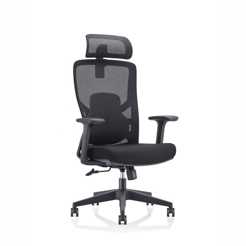 Sedia da ufficio ergonomica in tessuto a maglia per postazione di lavoro e direttore 645*630*1145-1300mm