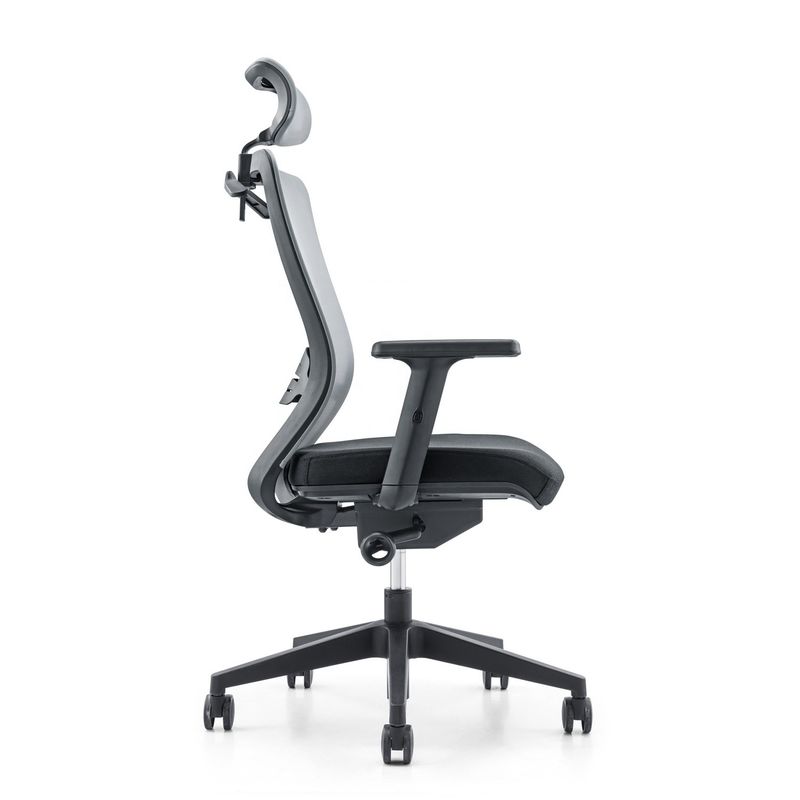 Appoggio per braccio regolabile Modern Swivel High Back Ergonomic Mesh Office Chair 650*690*1150-1250mm