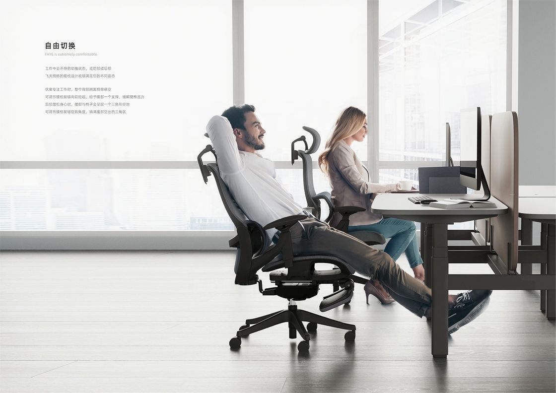 Full Mesh Boss Chair con meccanismo Donati Luxury Modern Office Furniture Pass BIFMA Test