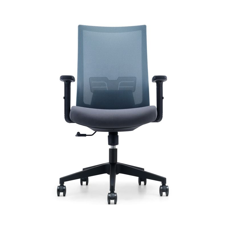 Modern Design Style Fabric Mid-back Mesh Office Executive Chair con braccio ergonomico 2D