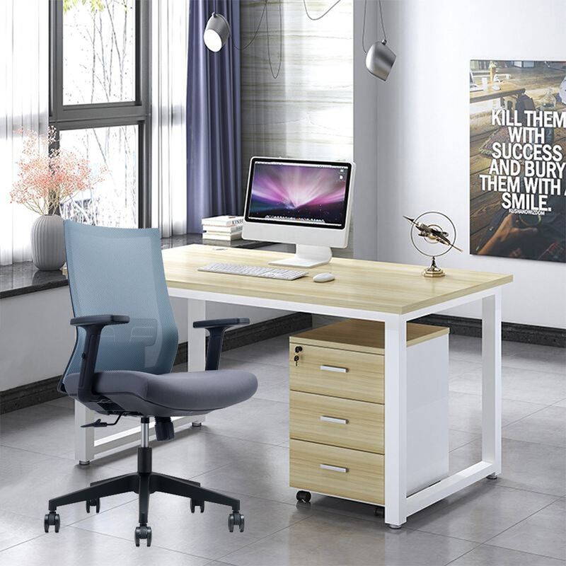 Modern Design Style Fabric Mid-back Mesh Office Executive Chair con braccio ergonomico 2D