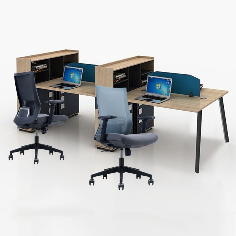 Modern Design Style Fabric Mid-back Mesh Office Executive Chair con braccio ergonomico 2D