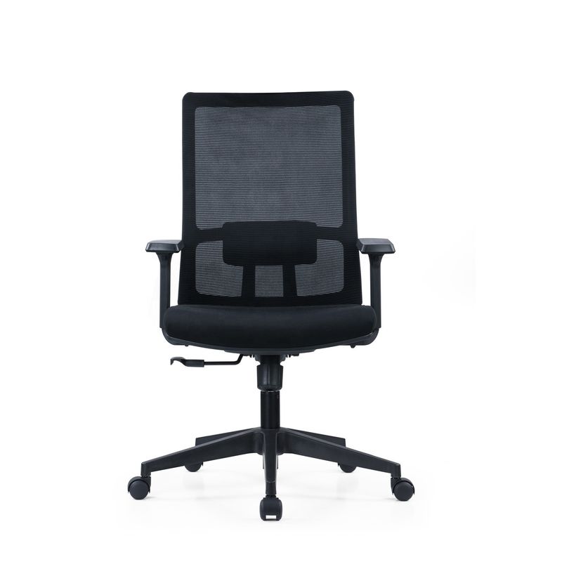 2D Arm Ergonomic Office Computer Chair rotante con supporto lombare e tessuto a maglia
