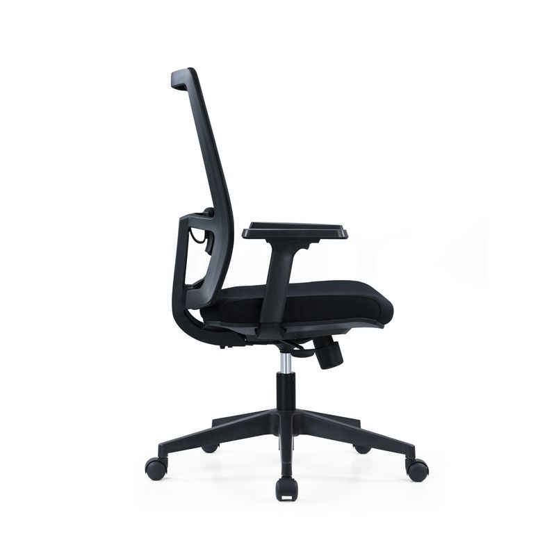 2D Arm Ergonomic Office Computer Chair rotante con supporto lombare e tessuto a maglia