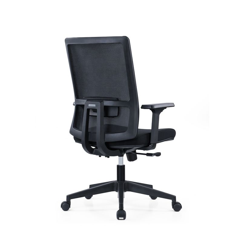 2D Arm Ergonomic Office Computer Chair rotante con supporto lombare e tessuto a maglia