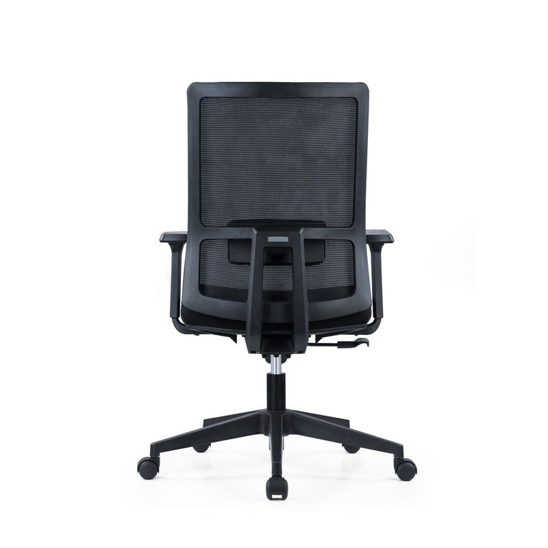 2D Arm Ergonomic Office Computer Chair rotante con supporto lombare e tessuto a maglia