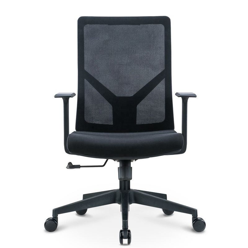 Cadeira Mesh Mid-Back Swivel Adjustable Task Chair per ufficio
