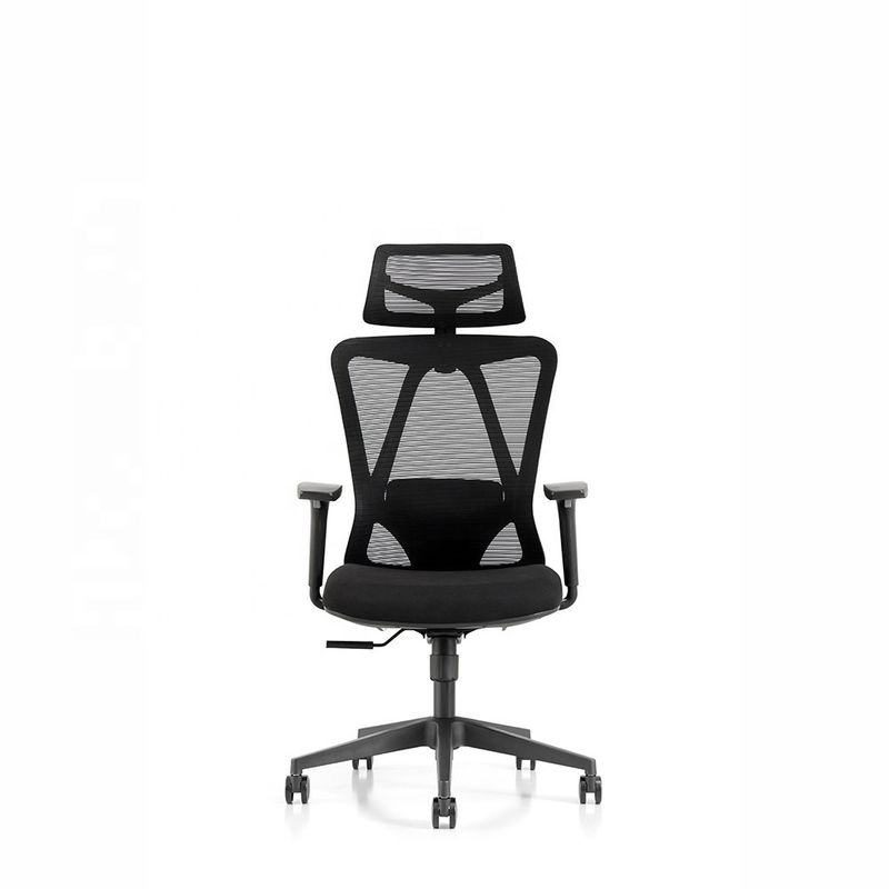 Spedizione gratuita Poltrona da ufficio di design moderno con 57 braccioli 3D e comodo cuscino del sedile