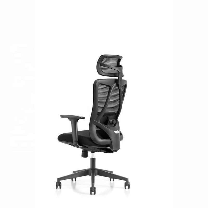 Spedizione gratuita Poltrona da ufficio di design moderno con 57 braccioli 3D e comodo cuscino del sedile