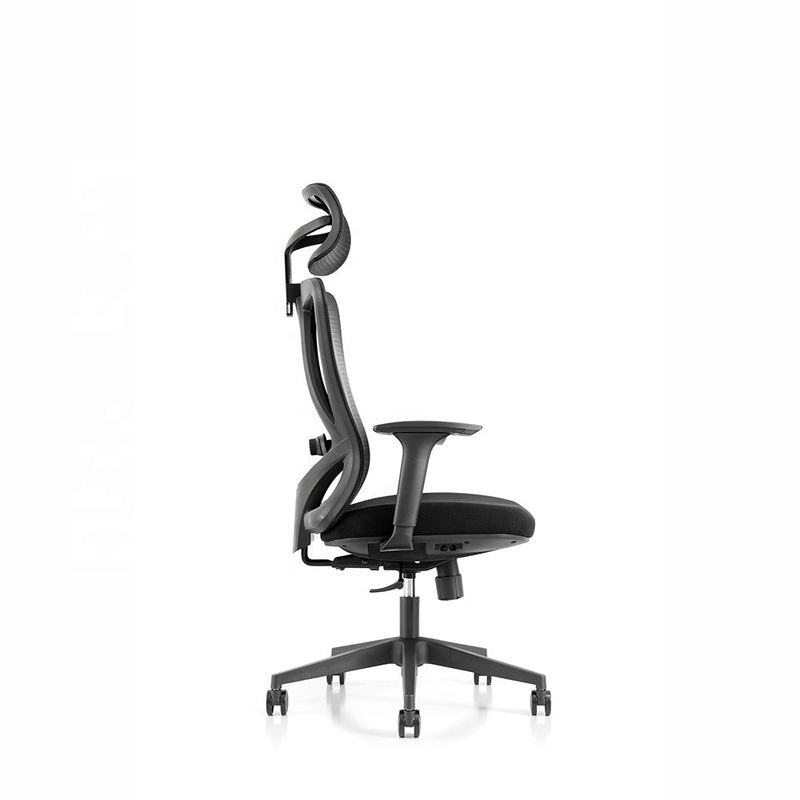 Spedizione gratuita Poltrona da ufficio di design moderno con 57 braccioli 3D e comodo cuscino del sedile