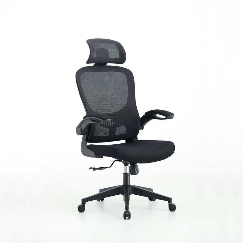 Sedia da ufficio in acciaio inossidabile a maglia ergonomica per mobili per ufficio, hotel, casa e scuola