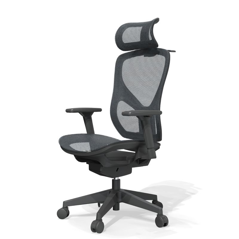 Sedia da ufficio ergonomica a maglia piena regolabile in stile di design moderno per il Guangdong