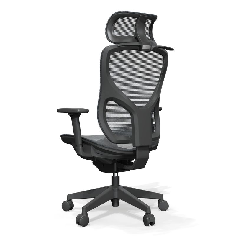 Sedia da ufficio ergonomica a maglia piena regolabile in stile di design moderno per il Guangdong