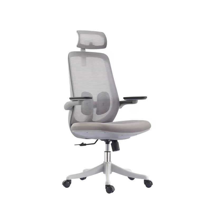 Acciaio inossidabile Y-SEATER HY3616 schiena Grigia maglia ufficio Executive Chair per il capo ufficio