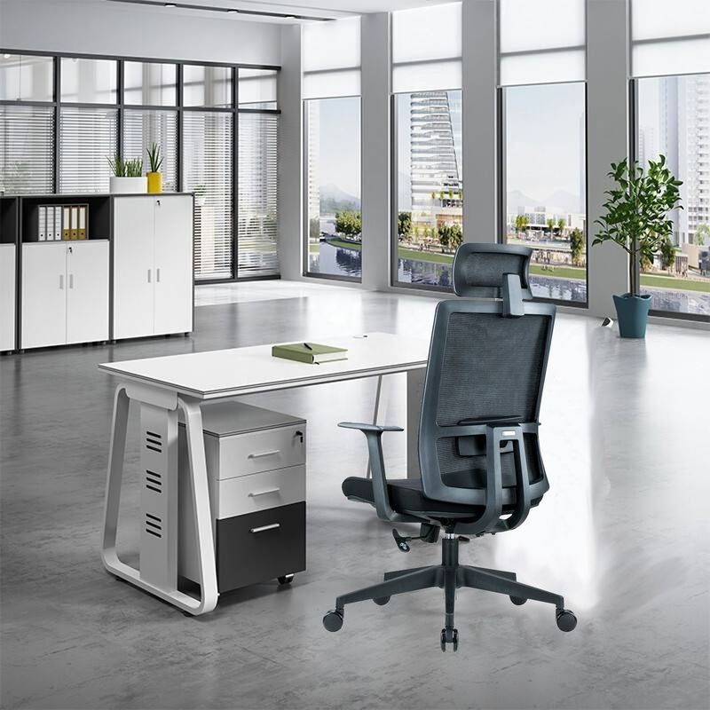 Cattedra da ufficio di lusso per computer per dirigenti con design ergonomico regolabile