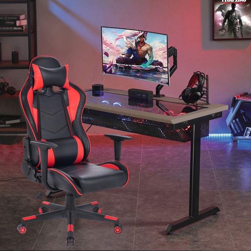 Sedile da ufficio regolabile per giocatori 2022 Nuovo design LOL Silla Gamer Computer Racing Gaming Chair
