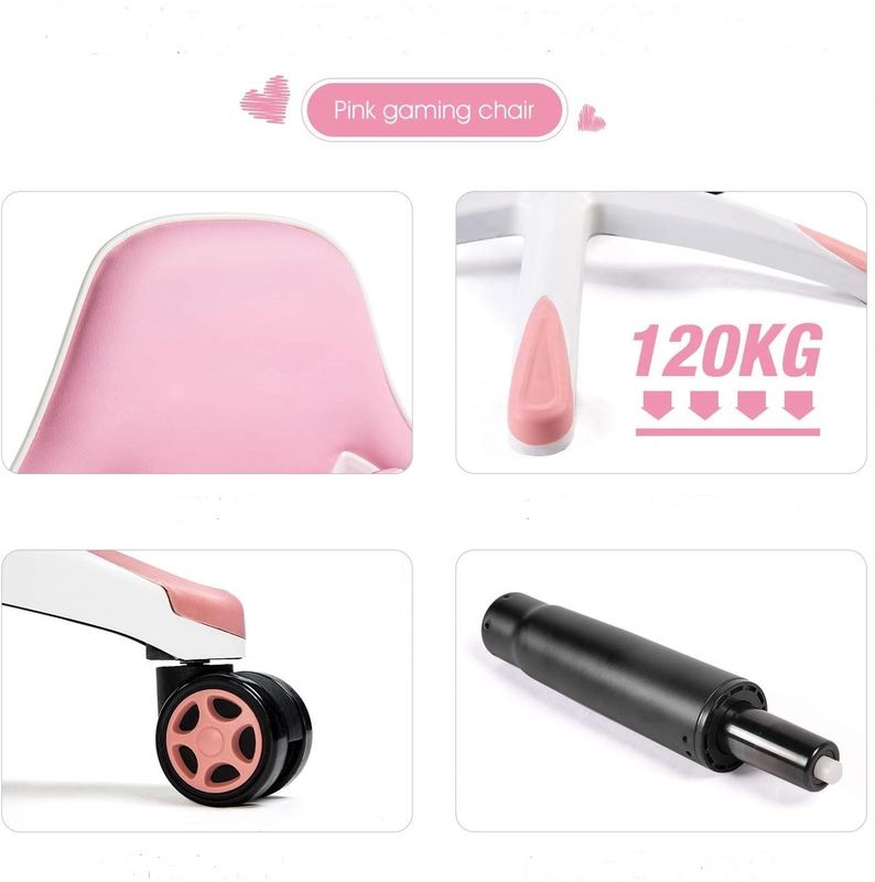 Sedile ergonomica in pelle Anji personalizzato per il comfort e lo stile dei giochi delle ragazze