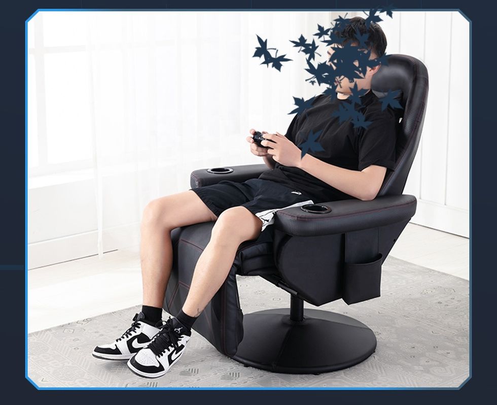 Ferro Metal Design Giapponese Lazy Boy Gamer Divano Recliner Rocker con sedia giratoria di gioco