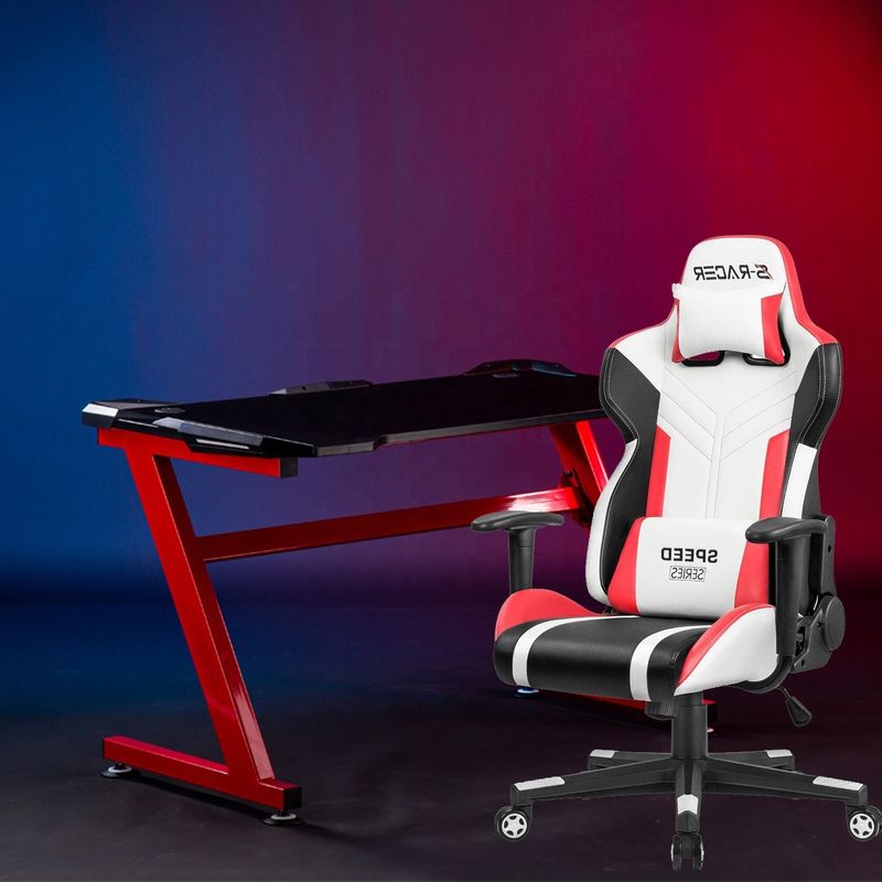 Confortevole PU pelle Massaggio personalizzato Y-SEATER Sedia da gioco per computer