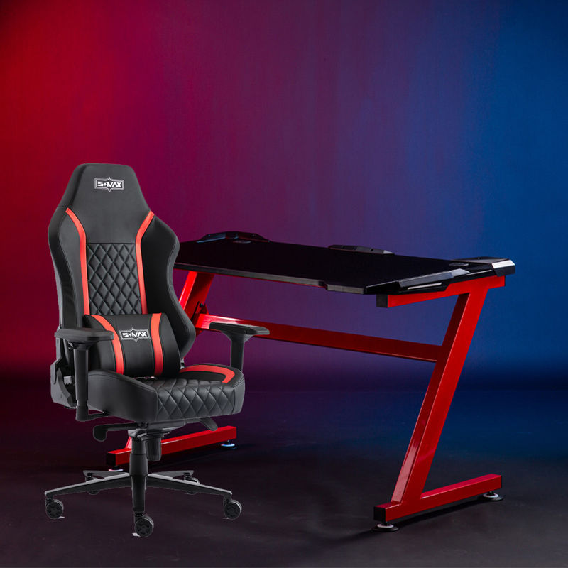 Y-SEATER 624-BR Sedia da gioco in cuoio PU professionale con coperchio e design rimovibili