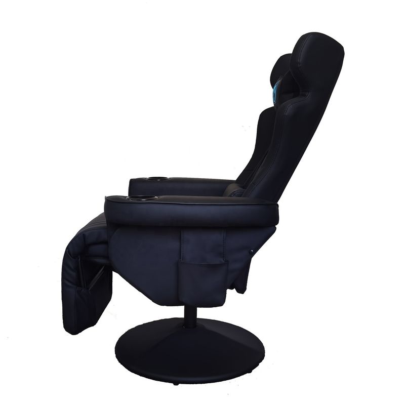 Divano da gioco in cuoio PU per ufficio con poggiapiedi 50*80*110 cm per sala giochi