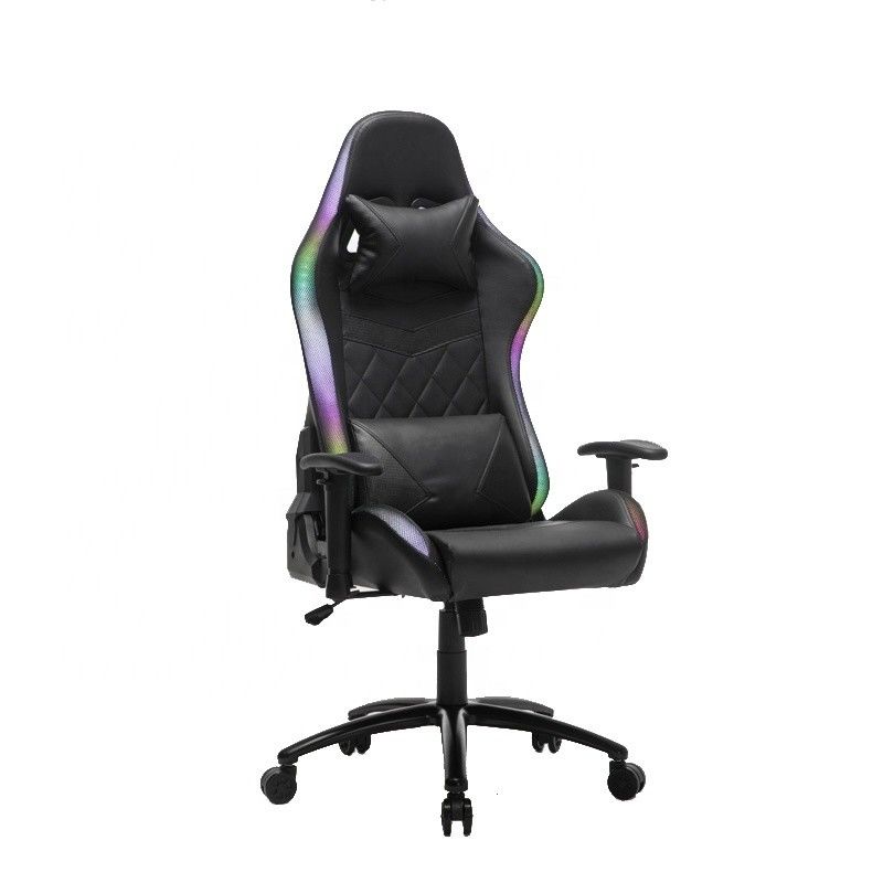 Y-SEATER Executive Chair RGB LED Light PU Leather Racing Gamer Chair con lampada da gioco