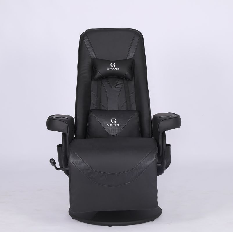 Sedia da ufficio specifica Sedia da gioco di lusso con portatavola in pelle rosa in stile da corsa