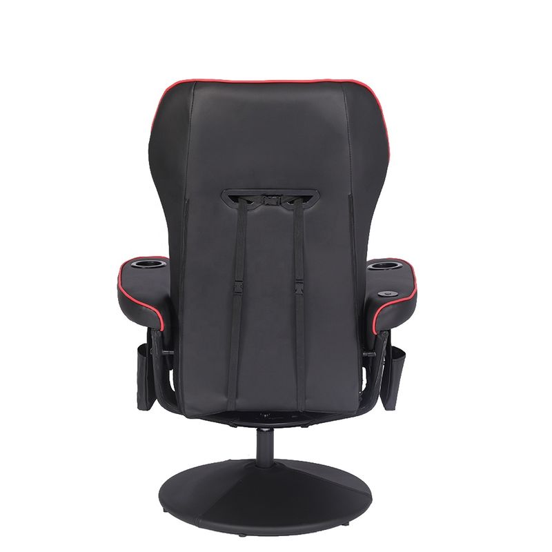 ODM OEM Executive Chair Racing Style Sedile da gioco in cuoio con portatavola e poggiapiedi