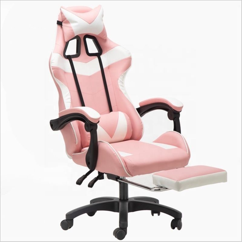 Moderno design di sedia da gioco in pelle in pvc schienale regolabile da 90 a 180 per il supporto finale
